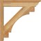 Ekena Millwork Merced Rough Sawn Traditional Outlooker, Western Red Cedar, 6"W x 26"D x 26"H OUT06X26X26MRC01RWR - alternate 3